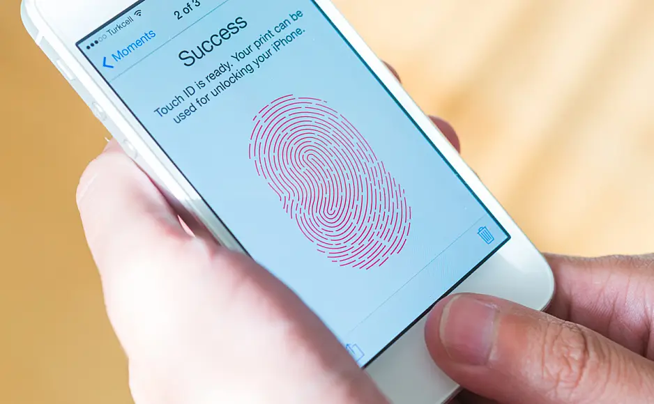 Person using fingerprint scanner for login - 2FA vs. MFA: Secure Logins in 2024 (Guide & Best Practices)